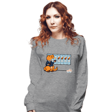 Load image into Gallery viewer, Secret_Shirts Long Sleeve Shirts, Unisex / Small / Sports Grey Weather T-Rex