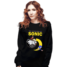 Load image into Gallery viewer, Secret_Shirts Long Sleeve Shirts, Unisex / Small / Black Adventures Of Sonic