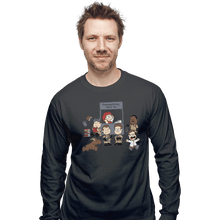 Load image into Gallery viewer, Shirts Long Sleeve Shirts, Unisex / Small / Charcoal The Busters Are In
