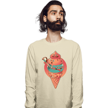 Load image into Gallery viewer, Daily_Deal_Shirts Long Sleeve Shirts, Unisex / Small / Natural Ice Quest