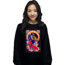 Load image into Gallery viewer, Daily_Deal_Shirts Long Sleeve Shirts, Unisex / Small / Black Ninja Art Nouveau Gaiden