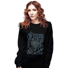 Load image into Gallery viewer, Shirts Long Sleeve Shirts, Unisex / Small / Black Dragon Hunter