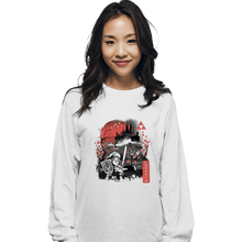 Load image into Gallery viewer, Daily_Deal_Shirts Long Sleeve Shirts, Unisex / Small / White Sumie To The Past
