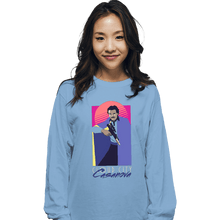 Load image into Gallery viewer, Daily_Deal_Shirts Long Sleeve Shirts, Unisex / Small / Powder Blue Cloud City Casanova