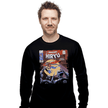 Load image into Gallery viewer, Shirts Long Sleeve Shirts, Unisex / Small / Black The Amazing Hiryu