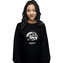 Load image into Gallery viewer, Shirts Long Sleeve Shirts, Unisex / Small / Black Moonlight Chase