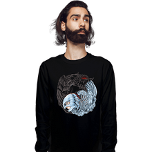 Load image into Gallery viewer, Daily_Deal_Shirts Long Sleeve Shirts, Unisex / Small / Black The Falcon And The Beast