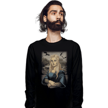 Load image into Gallery viewer, Shirts Long Sleeve Shirts, Unisex / Small / Black Draconda