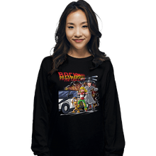 Load image into Gallery viewer, Daily_Deal_Shirts Long Sleeve Shirts, Unisex / Small / Black Back To Metro City