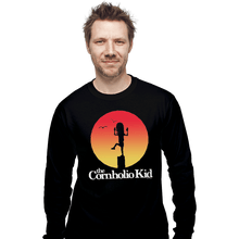 Load image into Gallery viewer, Shirts Long Sleeve Shirts, Unisex / Small / Black The Cornholio Kid