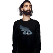 Load image into Gallery viewer, Shirts Long Sleeve Shirts, Unisex / Small / Black Lyanna's Feather