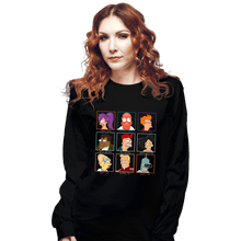 Load image into Gallery viewer, Daily_Deal_Shirts Long Sleeve Shirts, Unisex / Small / Black Moral Alignment Chart