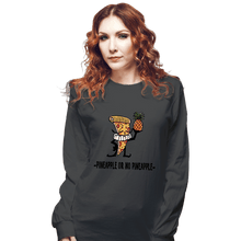 Load image into Gallery viewer, Secret_Shirts Long Sleeve Shirts, Unisex / Small / Charcoal Pineapple Or Noz
