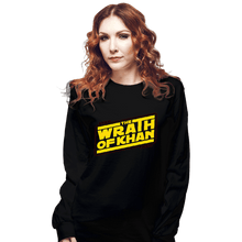 Load image into Gallery viewer, Secret_Shirts Long Sleeve Shirts, Unisex / Small / Black Wrath Of Khan