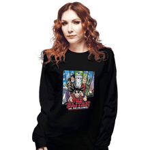 Load image into Gallery viewer, Shirts Long Sleeve Shirts, Unisex / Small / Black The Saiyan Vs The Villains