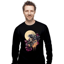 Load image into Gallery viewer, Daily_Deal_Shirts Long Sleeve Shirts, Unisex / Small / Black Moonlight Wall-E