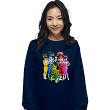 Load image into Gallery viewer, Secret_Shirts Long Sleeve Shirts, Unisex / Small / Navy Grinch Ranger