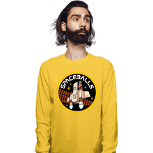 Load image into Gallery viewer, Daily_Deal_Shirts Long Sleeve Shirts, Unisex / Small / Gold Vintage Spaceballs