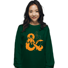 Load image into Gallery viewer, Daily_Deal_Shirts Long Sleeve Shirts, Unisex / Small / Forest Basements & Dragons