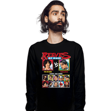 Load image into Gallery viewer, Shirts Long Sleeve Shirts, Unisex / Small / Black Reeves Of Rage