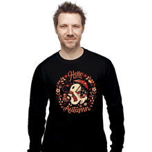 Load image into Gallery viewer, Daily_Deal_Shirts Long Sleeve Shirts, Unisex / Small / Black Spooky Autumn Harvest
