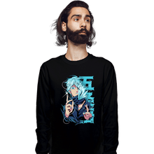 Load image into Gallery viewer, Shirts Long Sleeve Shirts, Unisex / Small / Black Satoru