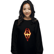 Load image into Gallery viewer, Shirts Long Sleeve Shirts, Unisex / Small / Black Fus Roh Dah