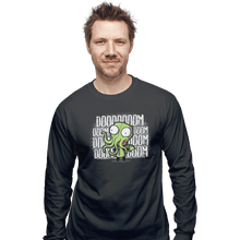 Load image into Gallery viewer, Shirts Long Sleeve Shirts, Unisex / Small / Charcoal Girthulhu