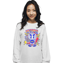 Load image into Gallery viewer, Shirts Long Sleeve Shirts, Unisex / Small / White Bomber Victory