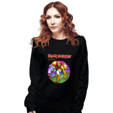Load image into Gallery viewer, Daily_Deal_Shirts Long Sleeve Shirts, Unisex / Small / Black Iron Samus