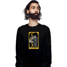 Load image into Gallery viewer, Shirts Long Sleeve Shirts, Unisex / Small / Black Tarot The Hermit