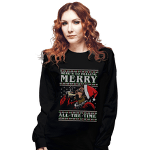 Load image into Gallery viewer, Shirts Long Sleeve Shirts, Unisex / Small / Black Kramer Sweater