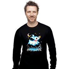 Load image into Gallery viewer, Daily_Deal_Shirts Long Sleeve Shirts, Unisex / Small / Black Ghost Dog
