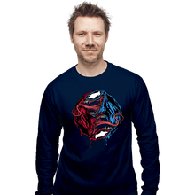Load image into Gallery viewer, Daily_Deal_Shirts Long Sleeve Shirts, Unisex / Small / Navy Symbiopposites