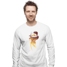 Load image into Gallery viewer, Shirts Long Sleeve Shirts, Unisex / Small / White Edward Love