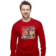 Load image into Gallery viewer, Shirts Long Sleeve Shirts, Unisex / Small / Red Marty McPrime