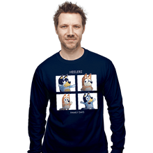 Load image into Gallery viewer, Daily_Deal_Shirts Long Sleeve Shirts, Unisex / Small / Navy Family Days