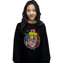 Load image into Gallery viewer, Shirts Long Sleeve Shirts, Unisex / Small / Black Nurse Toadstool
