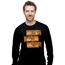 Load image into Gallery viewer, Shirts Long Sleeve Shirts, Unisex / Small / Black The Good, The Bad, And The Loser