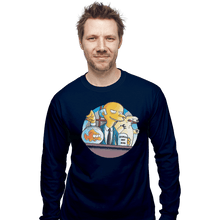 Load image into Gallery viewer, Shirts Long Sleeve Shirts, Unisex / Small / Navy World's Best Boss