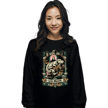Load image into Gallery viewer, Daily_Deal_Shirts Long Sleeve Shirts, Unisex / Small / Black The Luck Dragon Crest