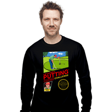 Load image into Gallery viewer, Shirts Long Sleeve Shirts, Unisex / Small / Black Lee Carvallo's Putting Challenge