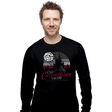 Load image into Gallery viewer, Daily_Deal_Shirts Long Sleeve Shirts, Unisex / Small / Black Visit Carpathian Castle