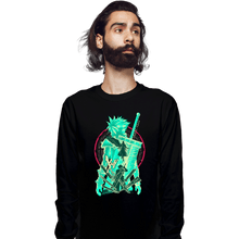 Load image into Gallery viewer, Daily_Deal_Shirts Long Sleeve Shirts, Unisex / Small / Black Midgar's Maverick