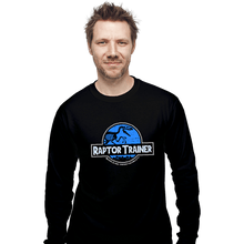 Load image into Gallery viewer, Shirts Long Sleeve Shirts, Unisex / Small / Black Raptor Trainer