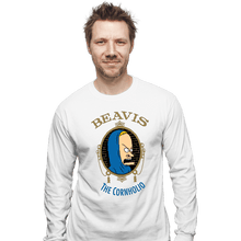 Load image into Gallery viewer, Daily_Deal_Shirts Long Sleeve Shirts, Unisex / Small / White The Cornholio
