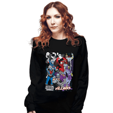 Load image into Gallery viewer, Shirts Long Sleeve Shirts, Unisex / Small / Black 80s Evil