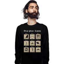 Load image into Gallery viewer, Secret_Shirts Long Sleeve Shirts, Unisex / Small / Black The Dread Pirate Academy