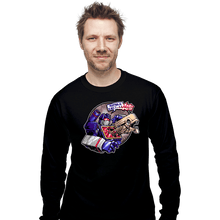 Load image into Gallery viewer, Daily_Deal_Shirts Long Sleeve Shirts, Unisex / Small / Black Xenowave