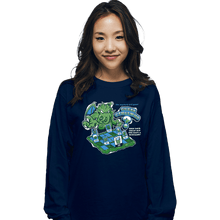 Load image into Gallery viewer, Secret_Shirts Long Sleeve Shirts, Unisex / Small / Navy Guess Cthulwho